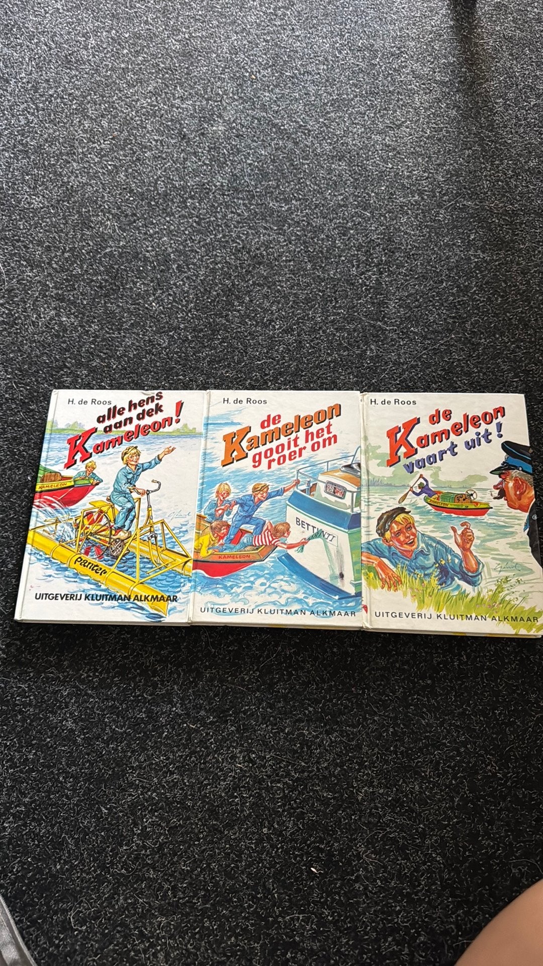 3 boeken kameleon, Verzenden, Zo goed als nieuw, Fictie