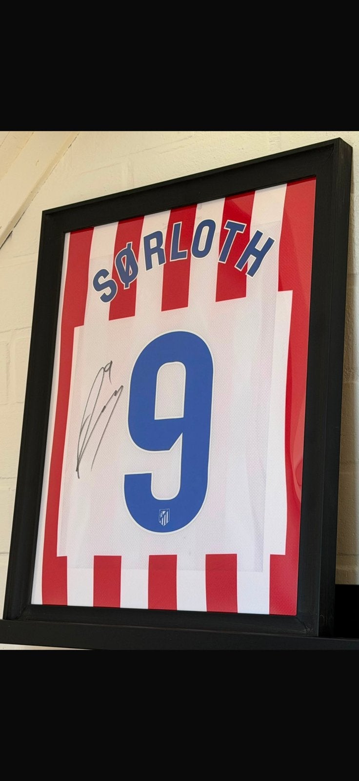 Gesigneerd shirt Alexander Sorloth, Ophalen of Verzenden, Zo goed als nieuw
