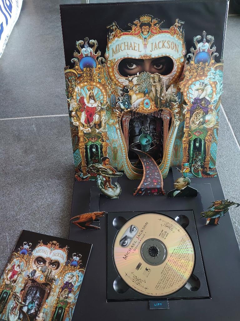 Michael Jackson Dangerous - Gold Disc Collector's Edition, Ophalen of Verzenden, 1990 - 1999, Zo goed als nieuw