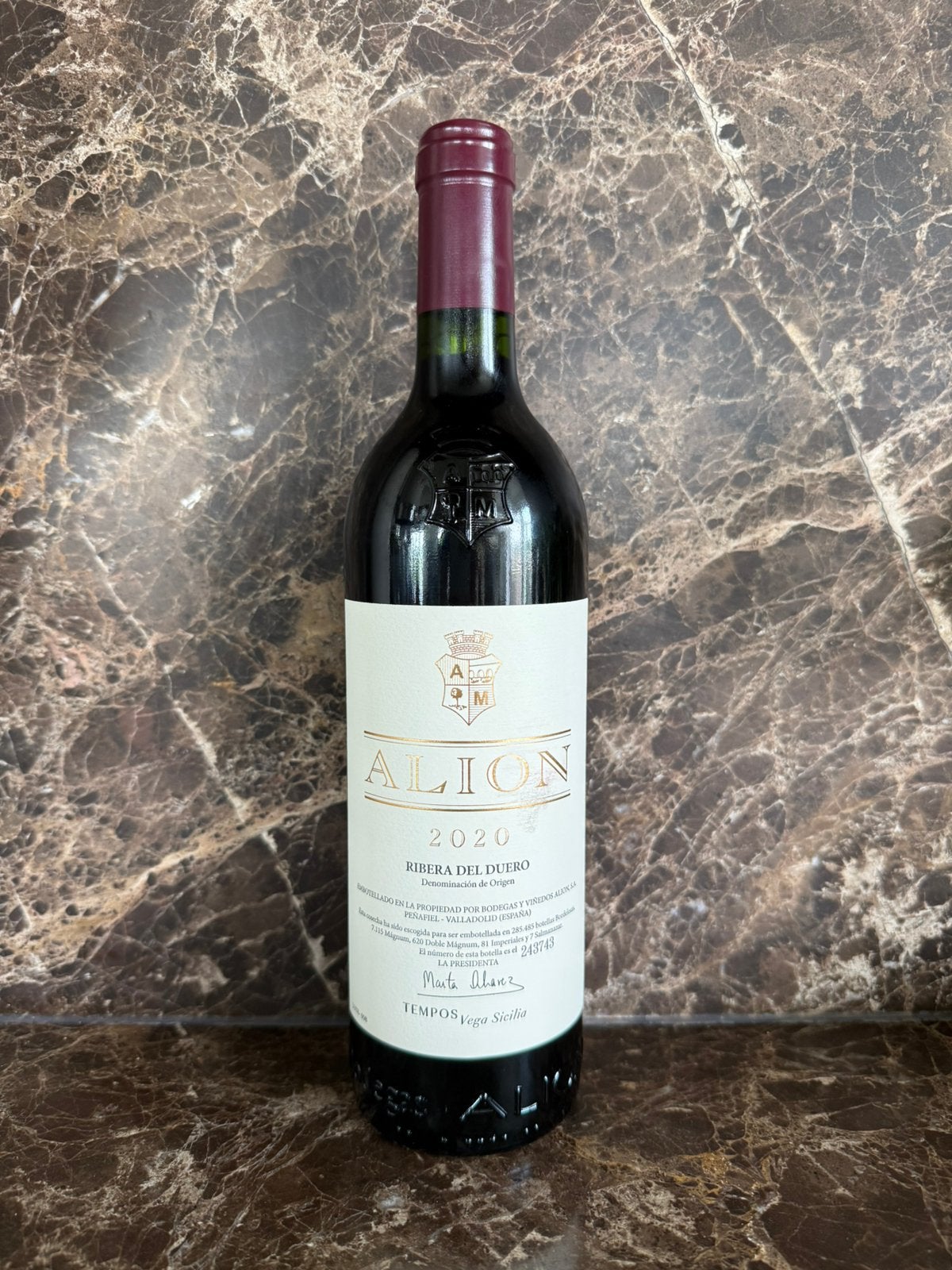 Vega Sicilia Alion 2020, Spanje, Nieuw, Ophalen of Verzenden, Rode wijn