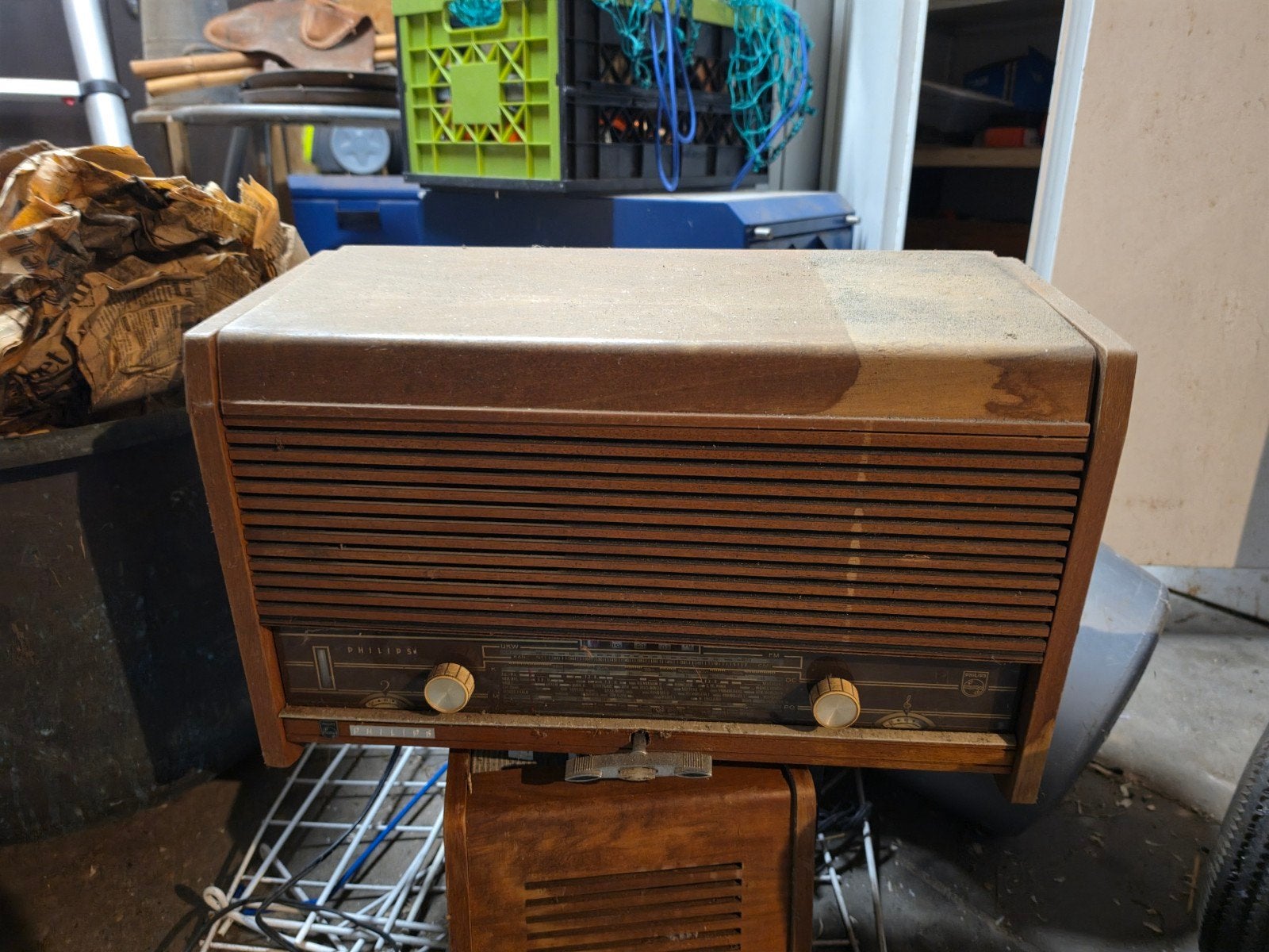 Vintage Philips Platenspeler - Opknapper, Ophalen