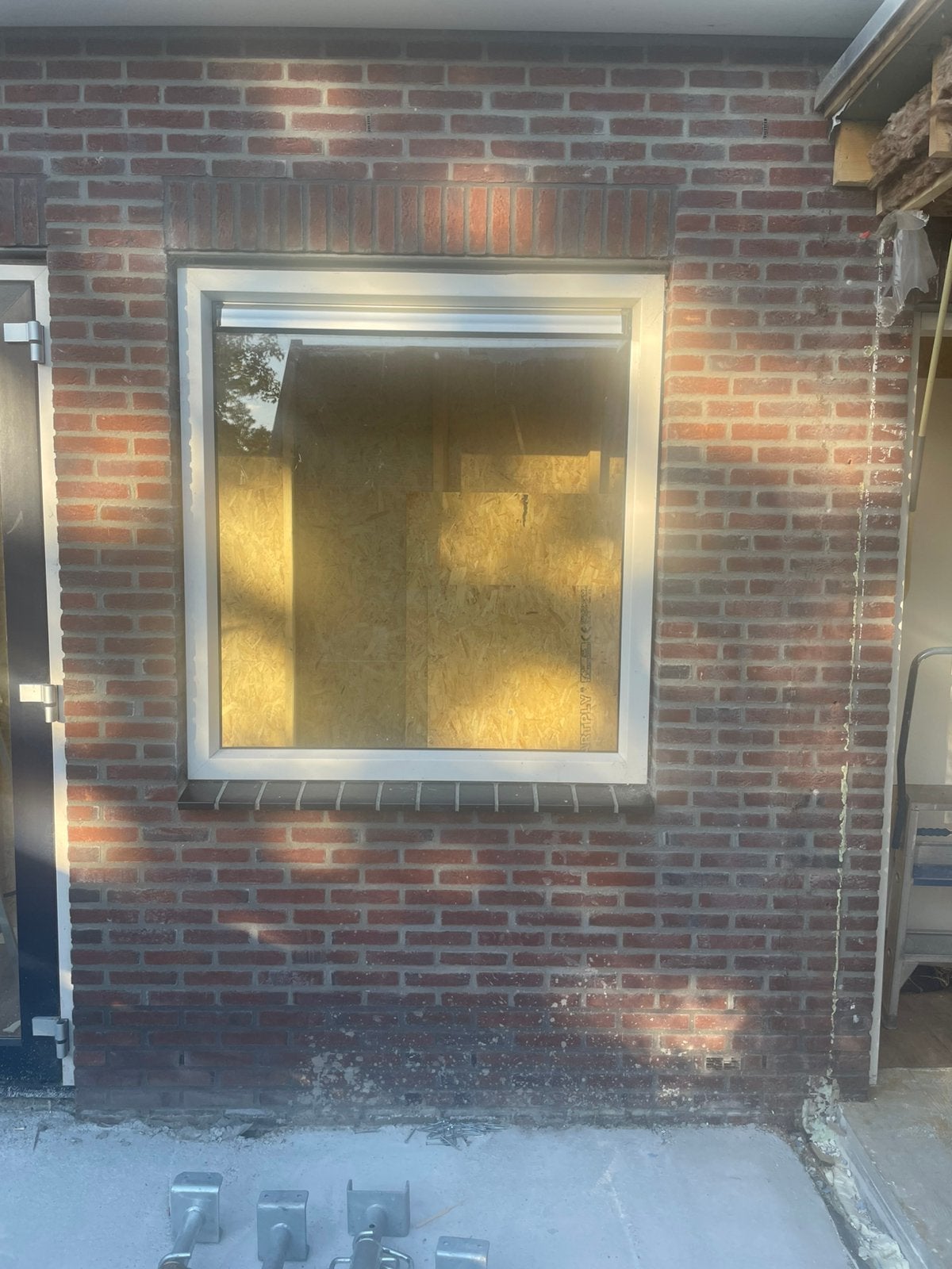 Kunststof kozijn 138*148, Ophalen, Kunststof, Minder dan 3 meter, Nieuw