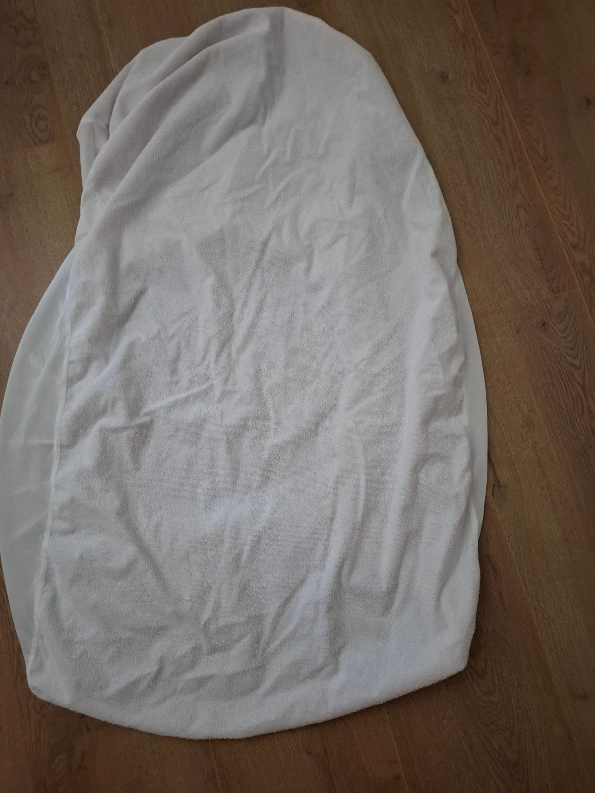 Waterdicht hoeslaken matrasbeschermer peuterbed 150x70, Ophalen, Wit, Jongetje of Meisje, Hoeslaken of Sloop