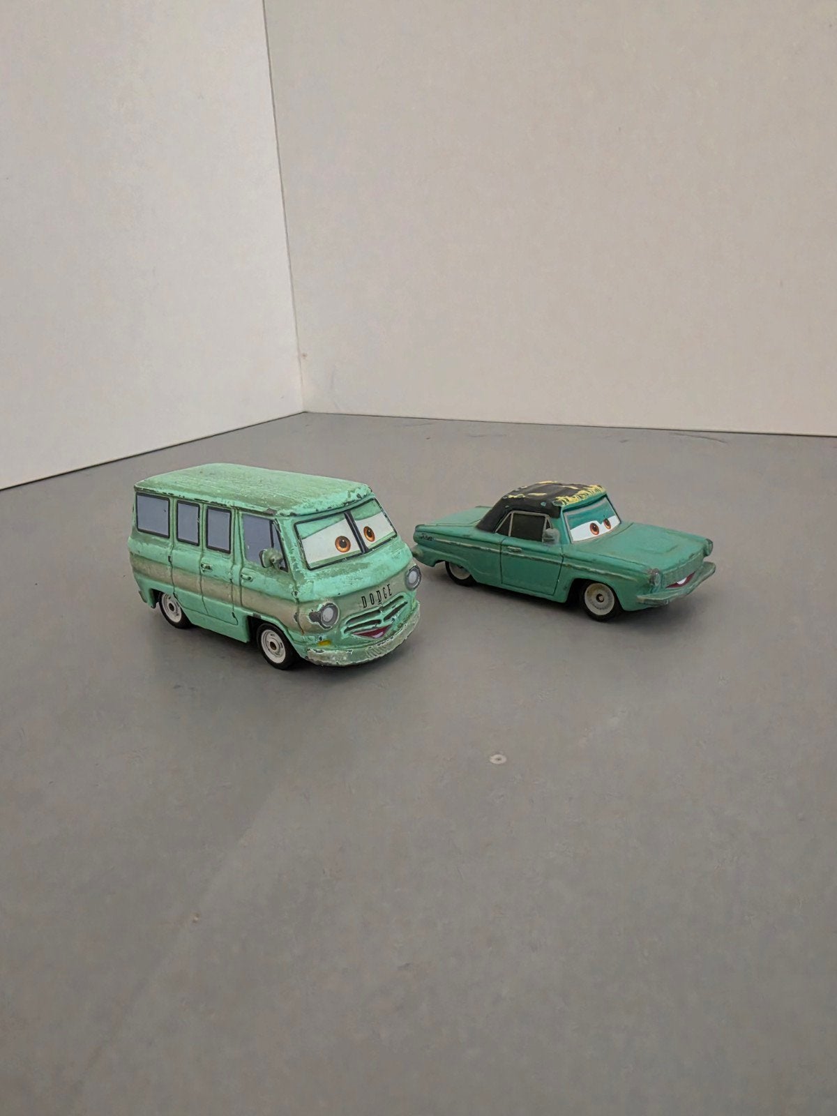 Rusty Rust-eze & Dusty Rust-eze uit Disney Cars, Ophalen of Verzenden, Gebruikt
