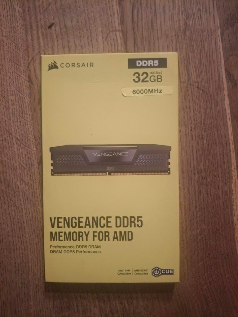ramgeheugen (2x16GB) 6000Mhz, Computers en Software, RAM geheugen, Nieuw, Laptop, 32 GB, DDR3, Ophalen of Verzenden