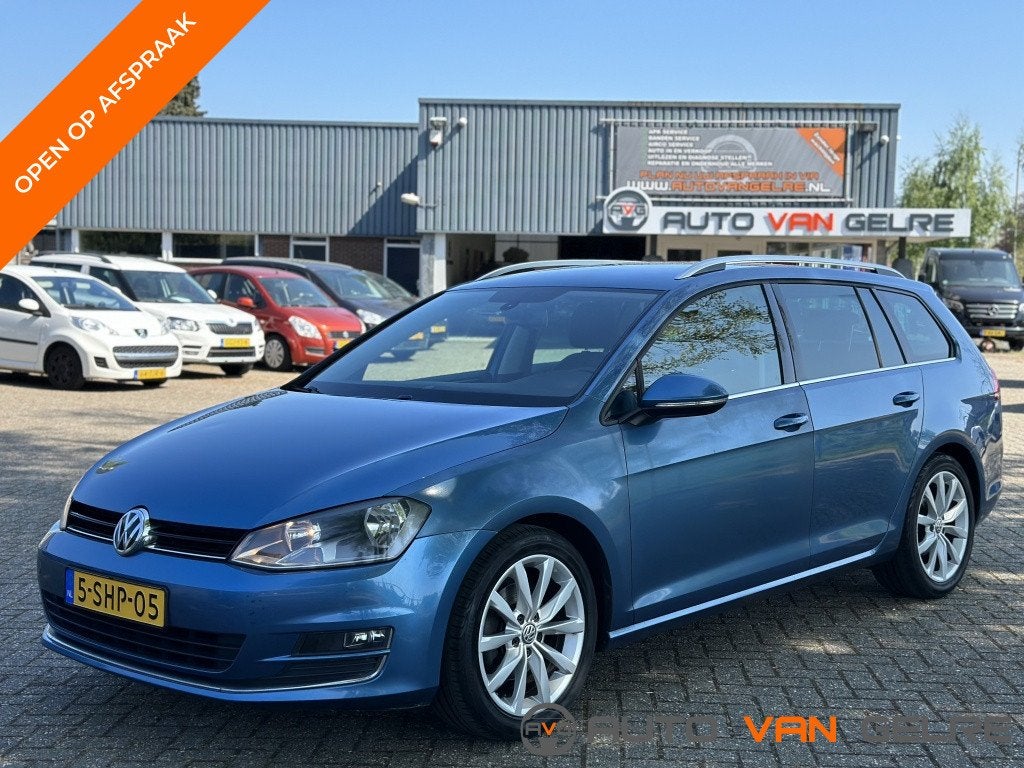 Volkswagen Golf Variant 1.4 TSI Highline Massage*Leder*Multi, Auto's, Volkswagen, Voorwielaandrijving, Gebruikt, Zwart, 4 cilinders