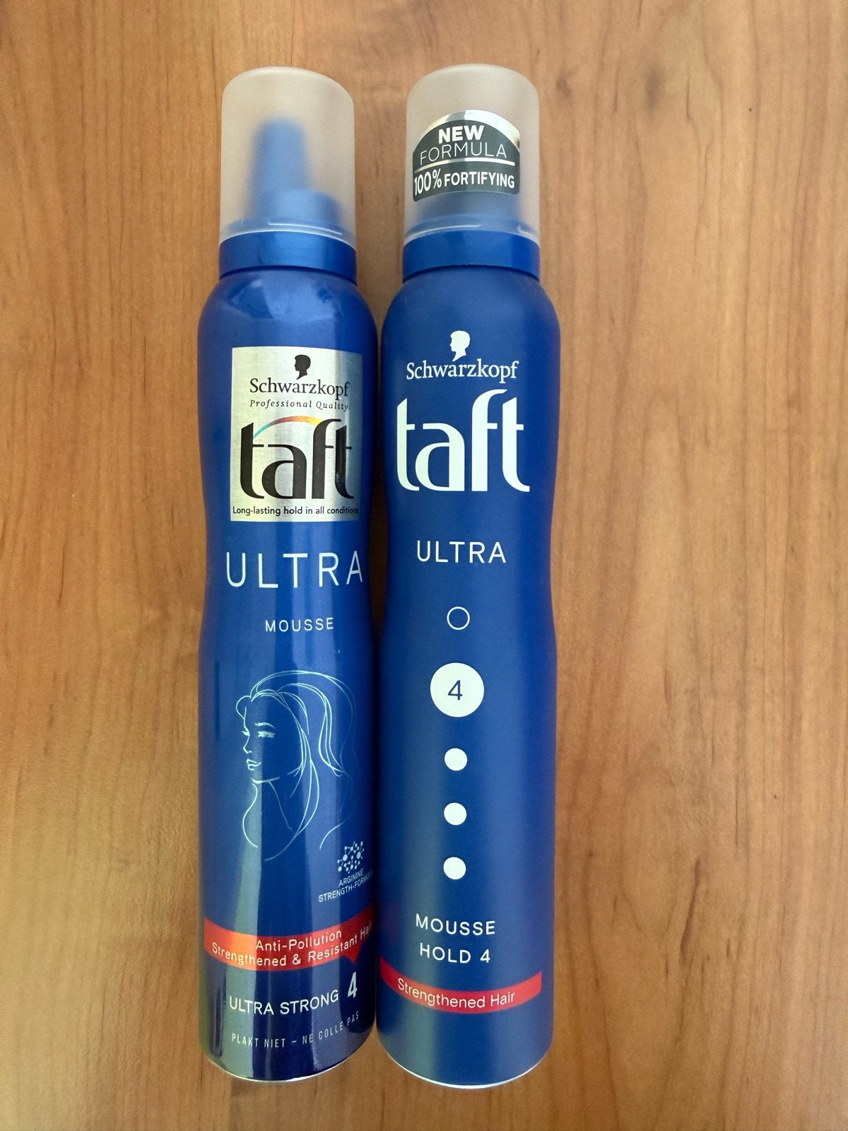 Schwarzkopf Taft Ultra Mousse - 8 stuks, Ophalen of Verzenden, Nieuw, Gel, Wax, Haarlak of Mousse