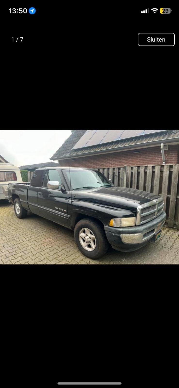Dodge RAM Dodge RAM 1997, Particulier, Geïmporteerd, 220 pk, Dodge