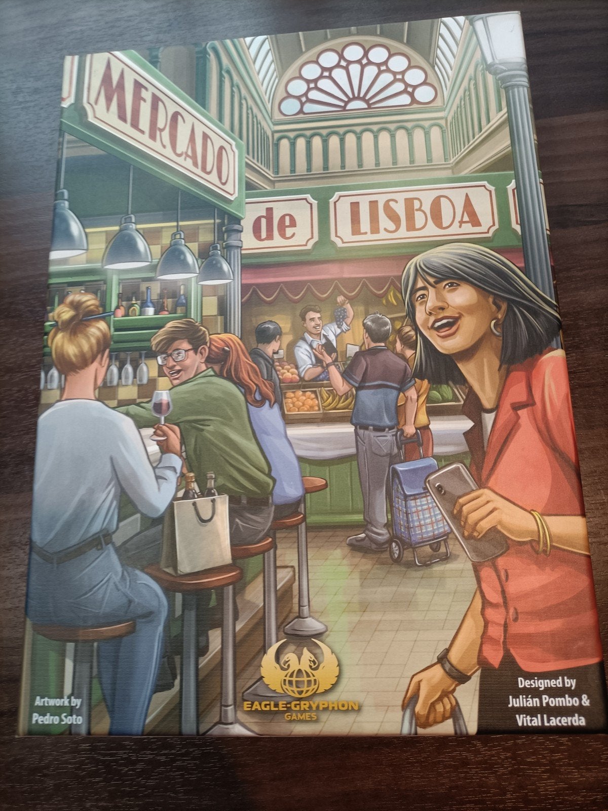 Spel mercado de lisboa, Een of twee spelers, Ophalen of Verzenden, Zo goed als nieuw, Eagle-Gryphon Games