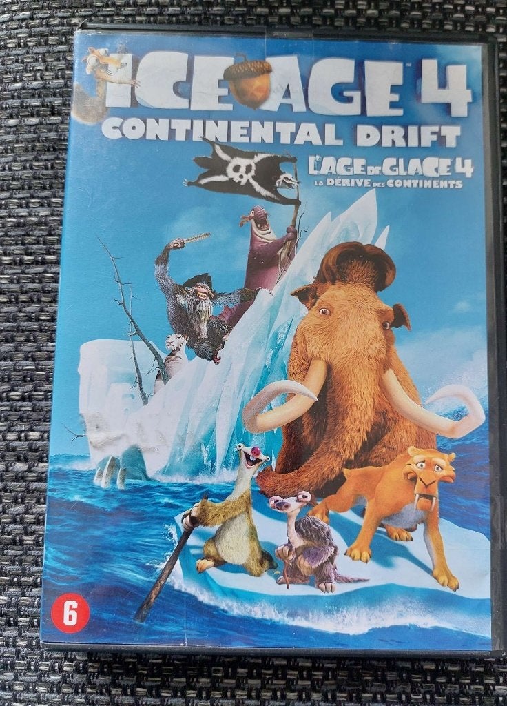 Ice Age 4 Continental Drift DVD vanaf 6 jaar, Amerikaans, Nederlands, Nederlands, Ophalen of Verzenden