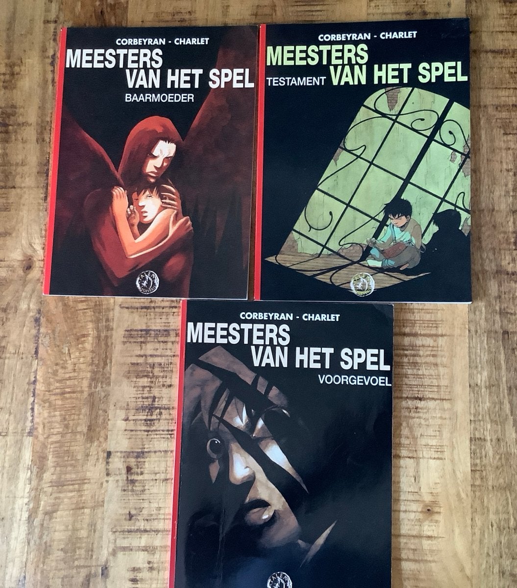 Meesters van het Spel - Complete Serie (3 delen), Complete serie of reeks, Ophalen of Verzenden, Gelezen