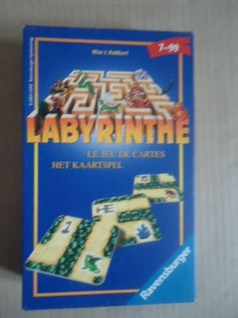 Labyrinth, kaartspel, Hobby en Vrije tijd, Gezelschapsspellen | Kaartspellen, Ophalen of Verzenden, Zo goed als nieuw