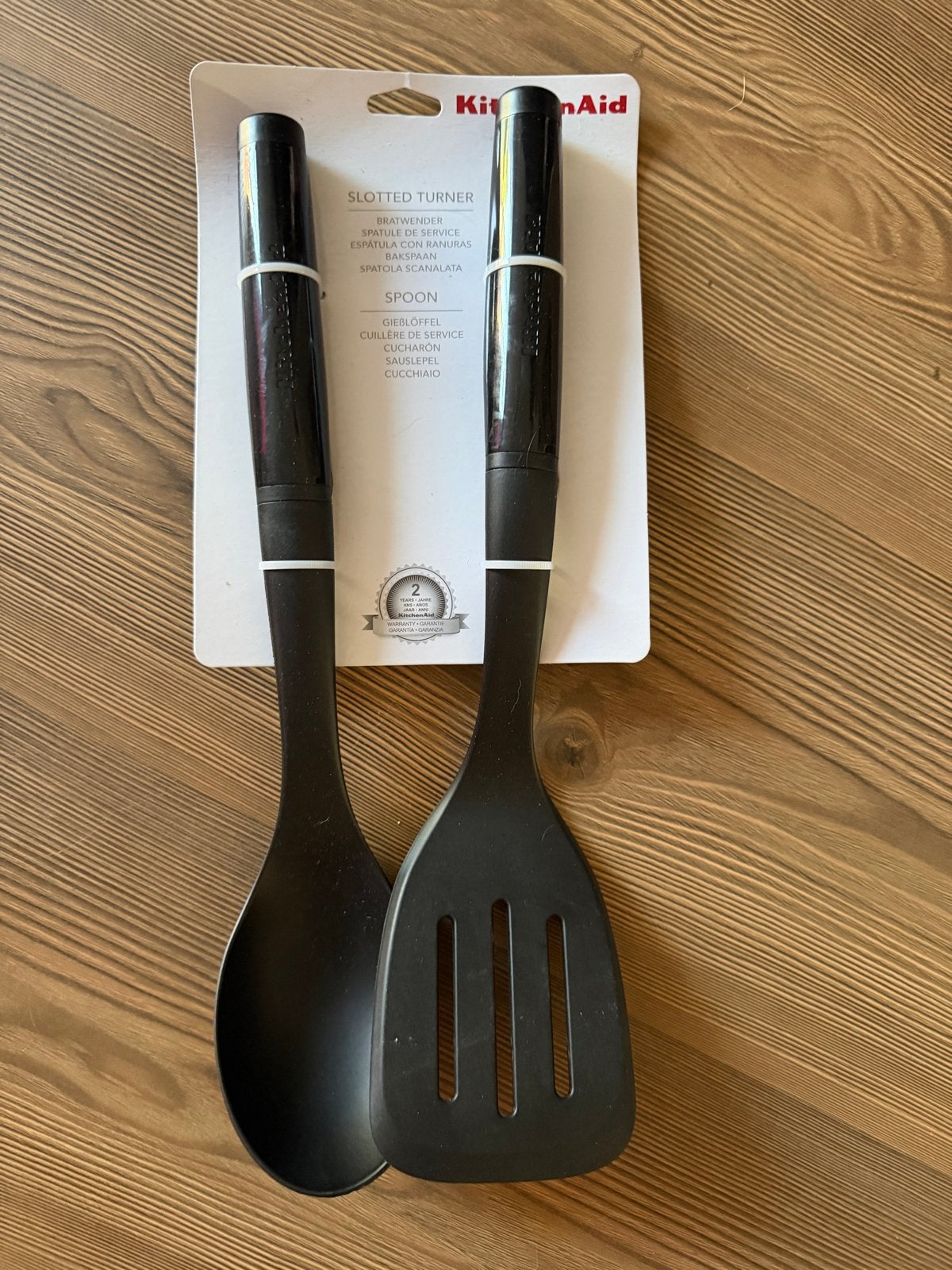 KitchenAid spatel en lepel set - Nieuw in verpakking, Overige typen, Kunststof, Nieuw, Ophalen of Verzenden