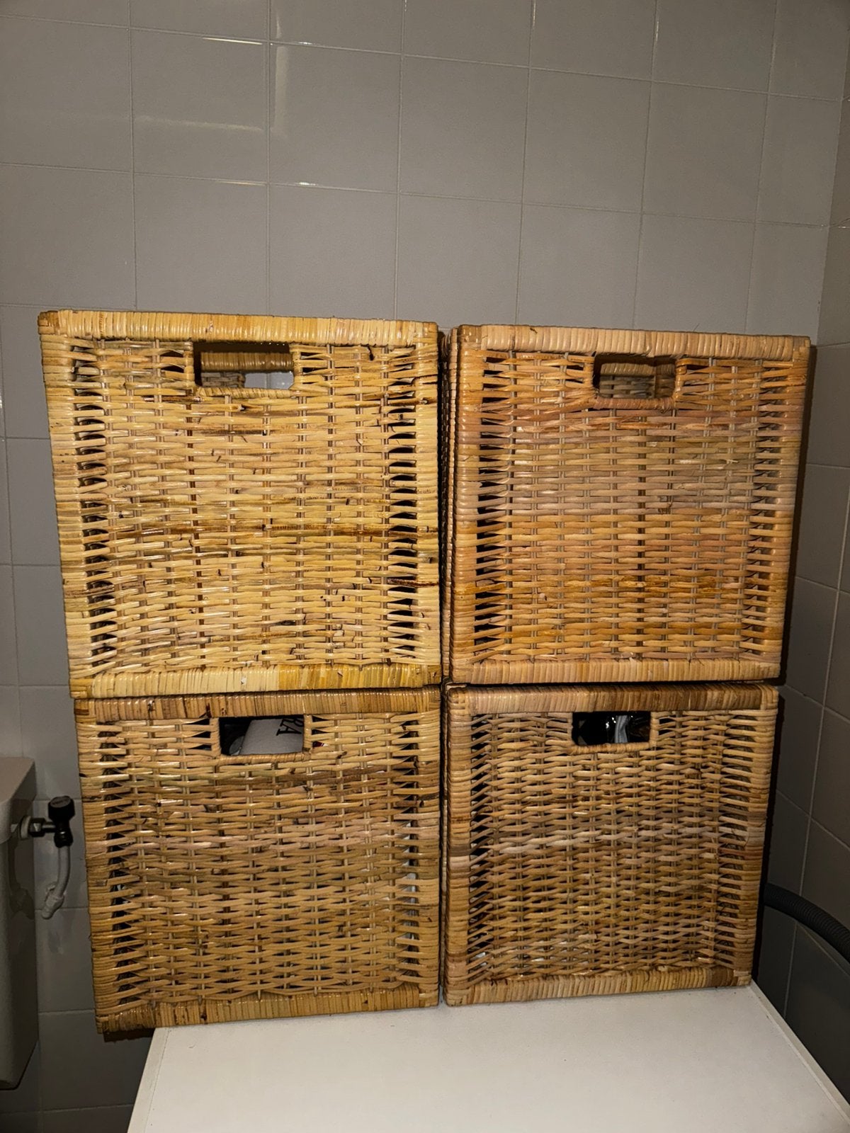 4 ikea mandjes te koop, Huis en Inrichting, Kasten | Ladekasten, Ophalen, 50 tot 100 cm, Zo goed als nieuw, Minder dan 100 cm