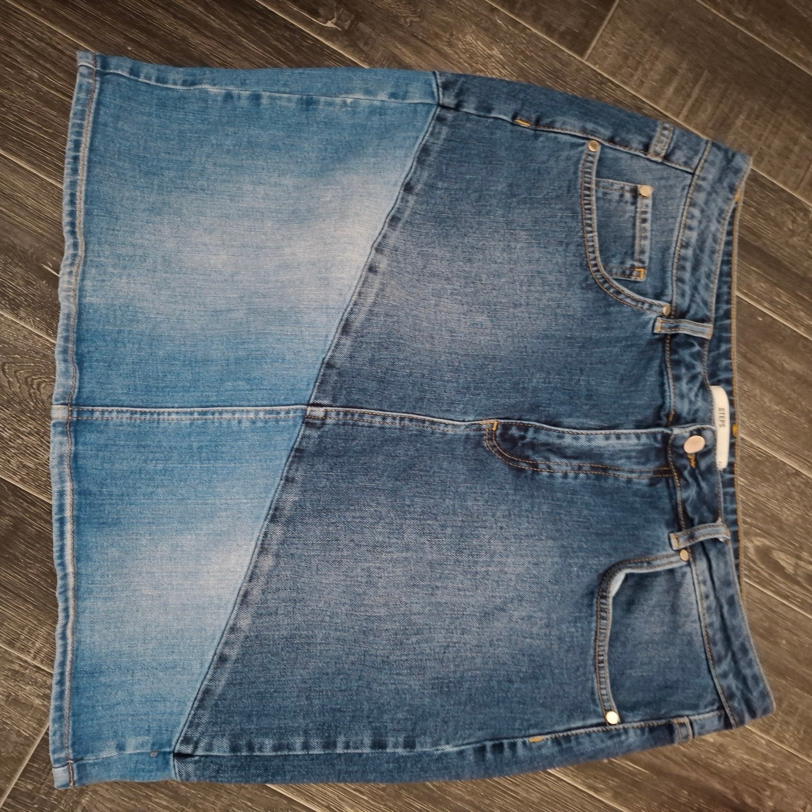 dames spijkerrok mt 44, Blauw, Maat 42/44 (L), Ophalen of Verzenden, Zo goed als nieuw