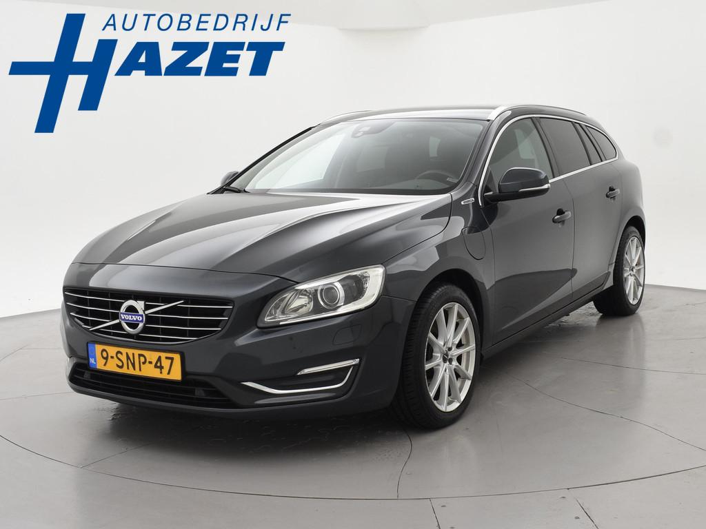 Volvo V60 2.4 D6 AWD PLUG IN HYBRID SUMMUM + NW AIRCOPOMP |, Auto's, Automaat, Vierwielaandrijving, 11 kWh, Te koop