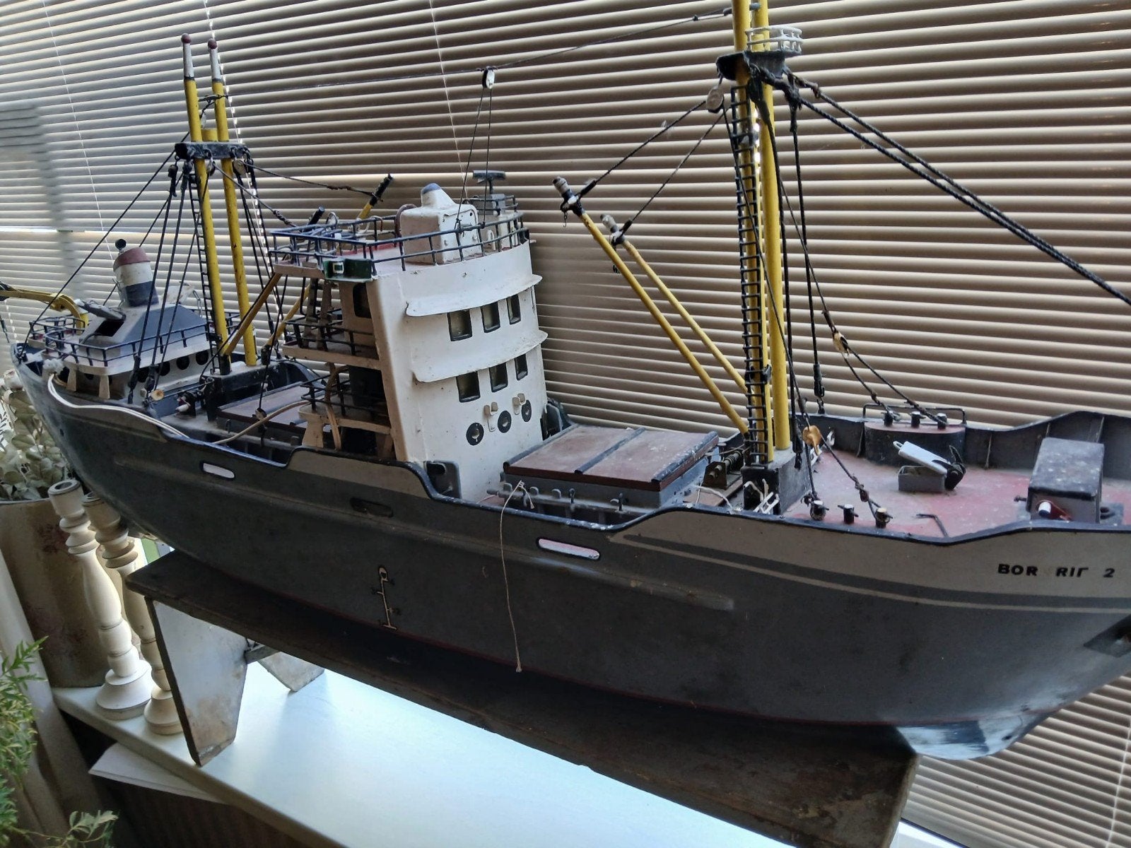 Prachtig ijzeren show model boot  zoutkamp, Watersport en Boten, Ophalen, Gebruikt