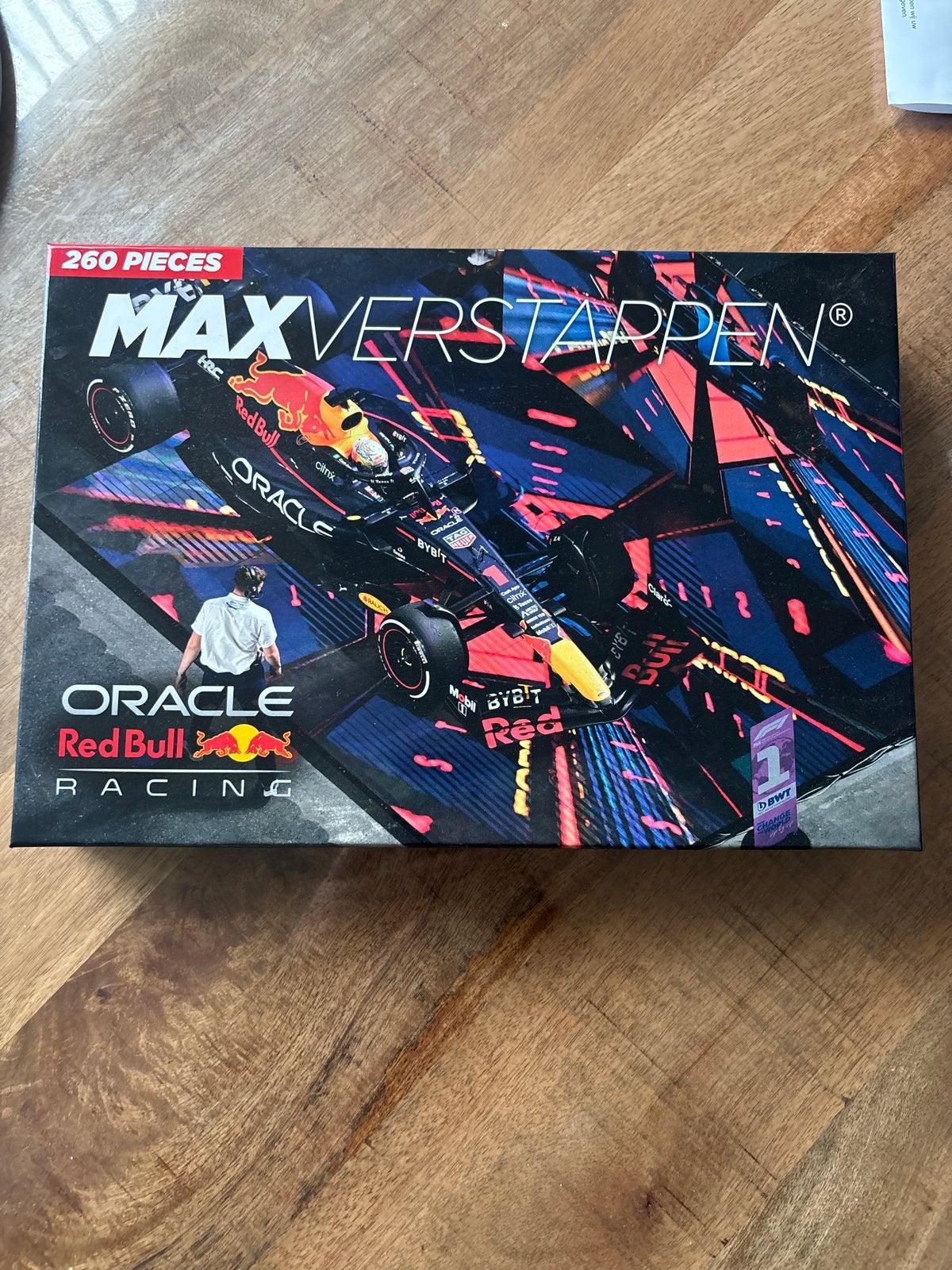 Max Verstappen Puzzel - Red Bull Racing (260 stukjes), Ophalen, Minder dan 500 stukjes, Nieuw, Legpuzzel