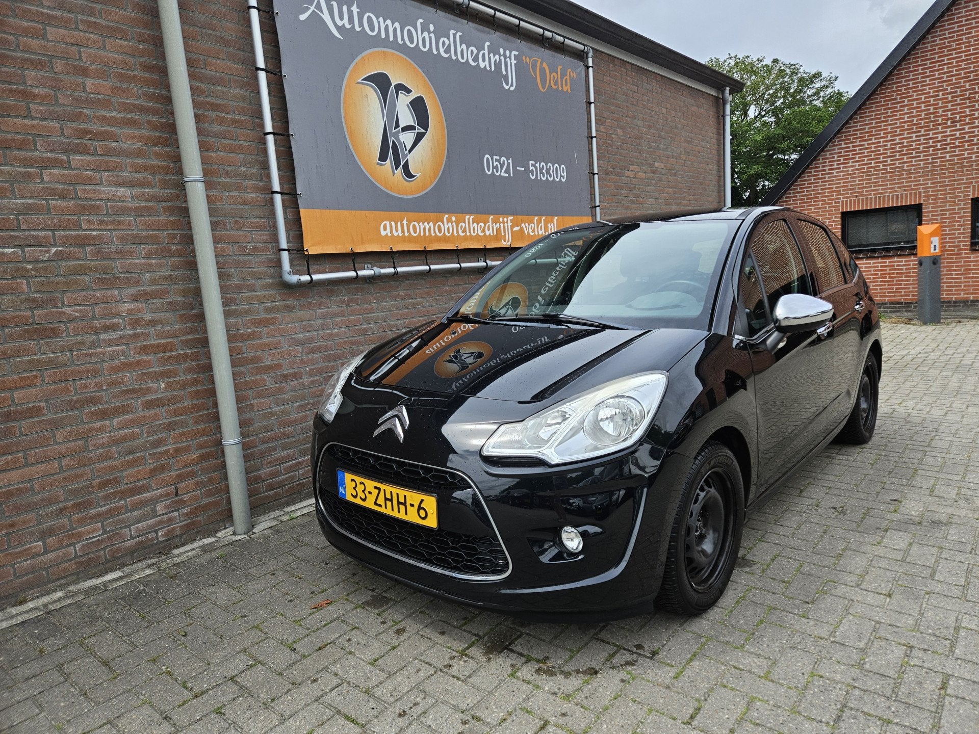 Citroën C3 1.2 VTi Collection (motor probleem) (bj 2012), Auto's, Citroën, Voorwielaandrijving, Euro 5, Stof, Zwart