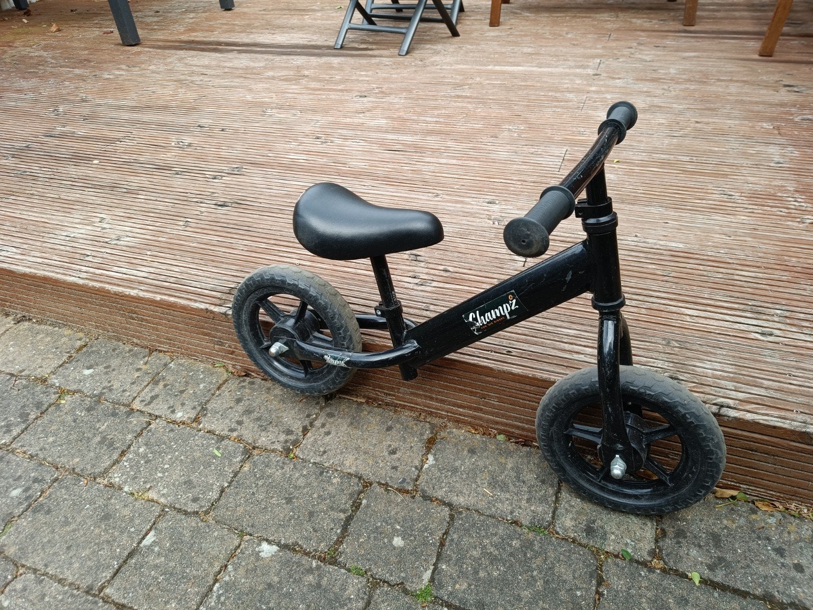 Champz loopfiets zwart, Ophalen, Gebruikt, Loopfiets