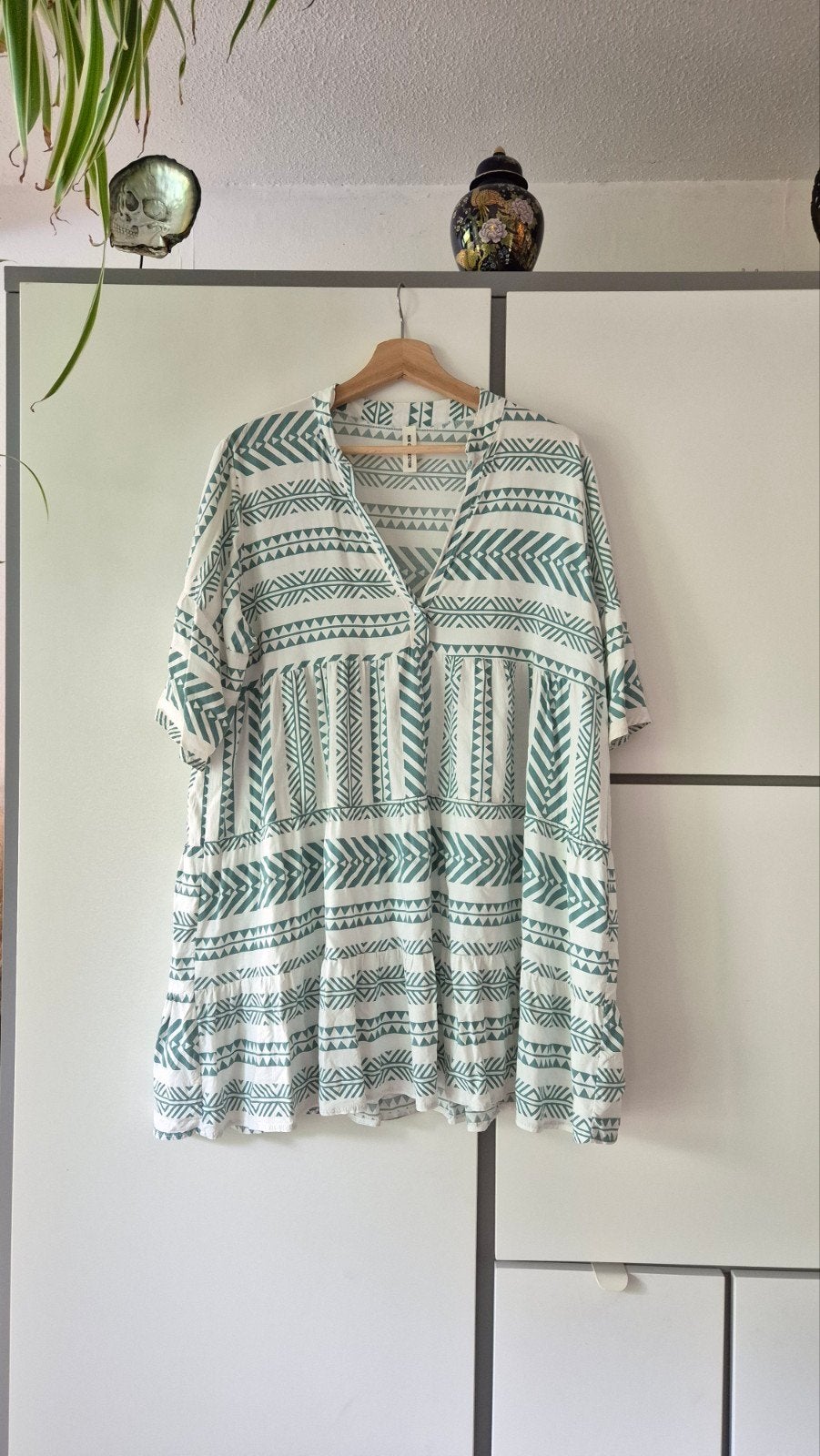 luchtig zomers jurkje, Kleding | Dames, Jurken, Maat 42/44 (L), Ophalen of Verzenden, Zo goed als nieuw, Boven de knie