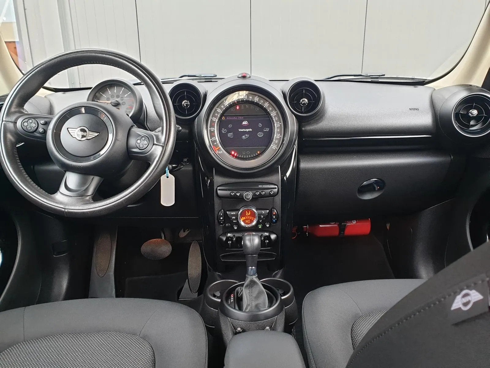Mini 1.6 Countryman AUTOMAAT CLIMA CRUIS NAV, Auto's, Automaat, Stof, Gebruikt, Met garantie (alle)