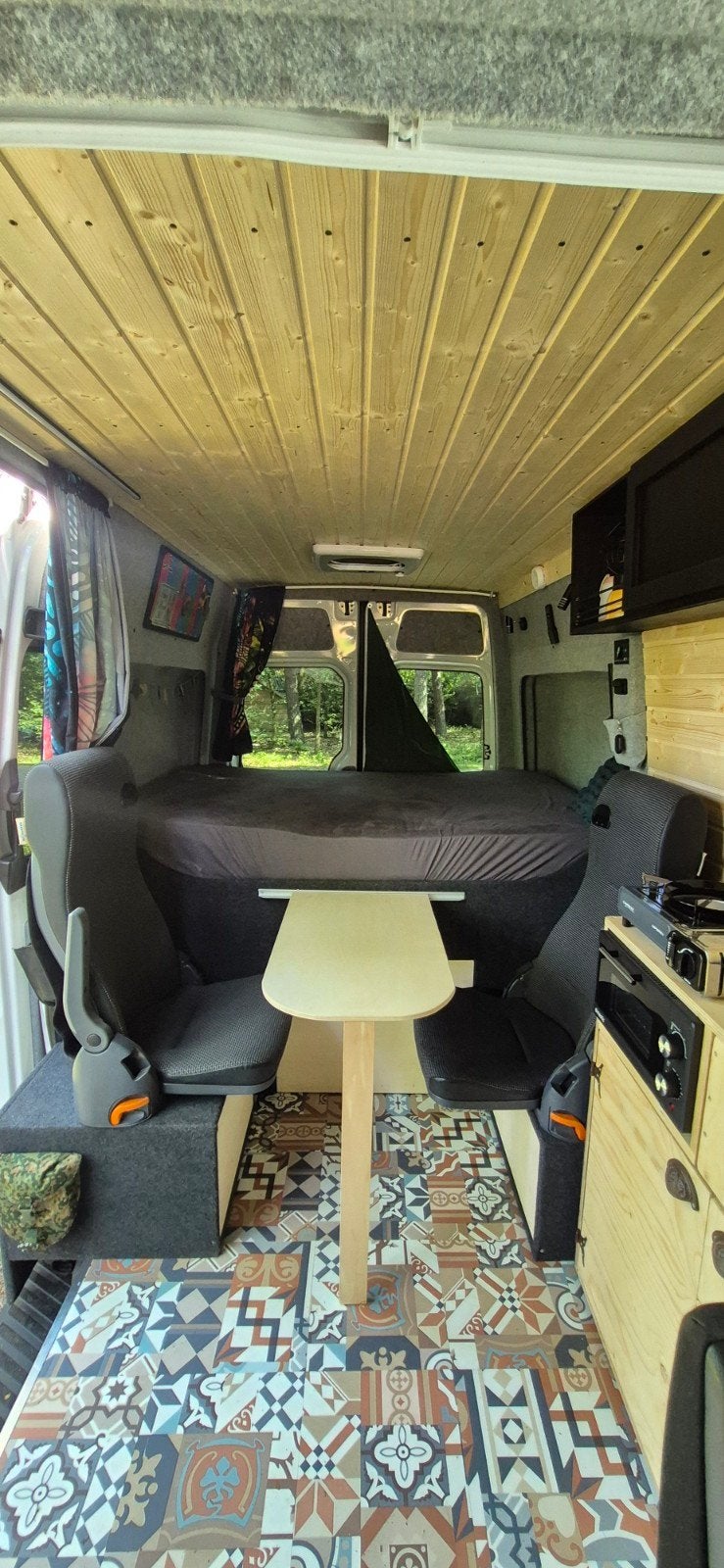 Camper VW Crafter, 2 persoons, Caravans en Kamperen, Campers, Buscamper of Camperbus, Volkswagen, Tot en met 2, Particulier