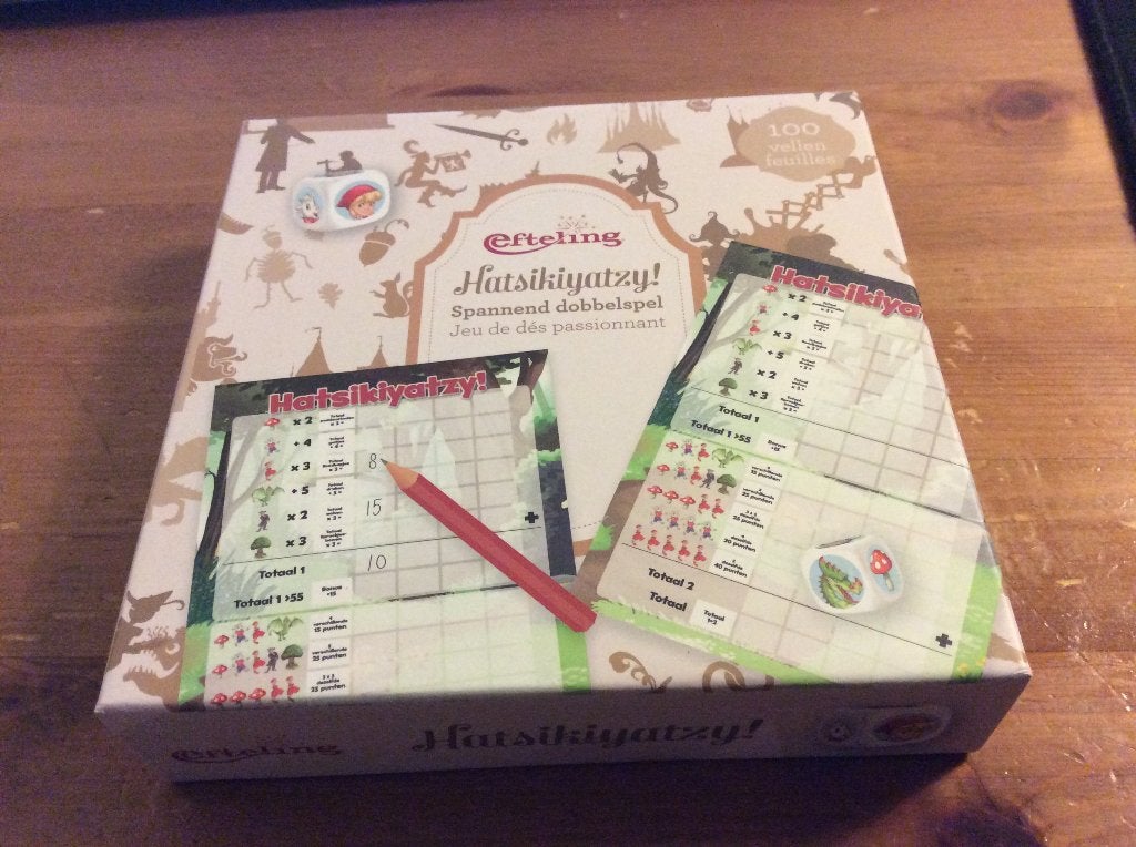 Efteling Hatsiekiyatzy. Dobbelspel. Nieuw, Ophalen of Verzenden, Nieuw