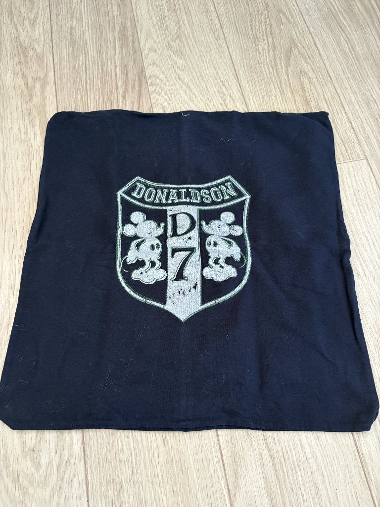 DONALDSON Kussenhoes Donkerblauw, Kinderen en Baby's, Overige merken, Kleed of Kussen, Ophalen of Verzenden, Zo goed als nieuw