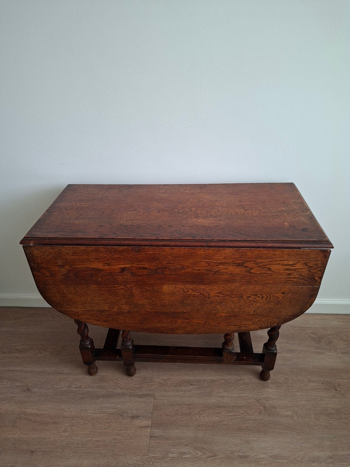 Antieke Biedermeier Inklapbare Tafel, Ophalen