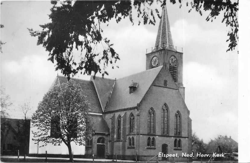 300-142-005 Elspeet Kerk, Verzenden, Voor 1920, Gelderland