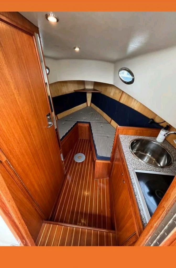 Interboat 25 Cabin, kajuitsloep voor meerdaagse tochten, Ophalen, Gebruikt, Binnenboordmotor, Diesel