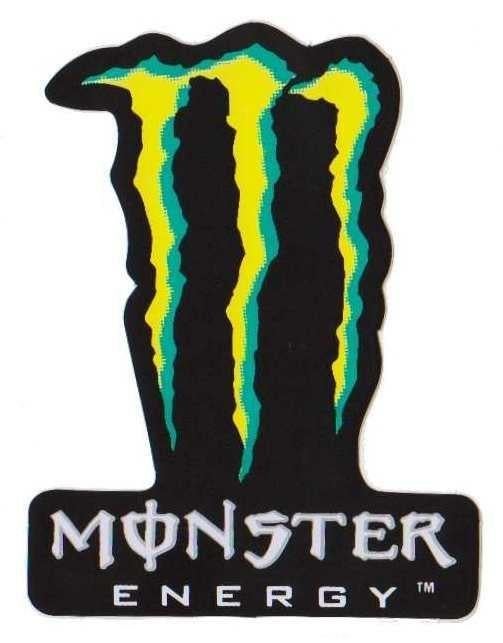 Monster Energy sticker #3, Motoren, Ophalen of Verzenden