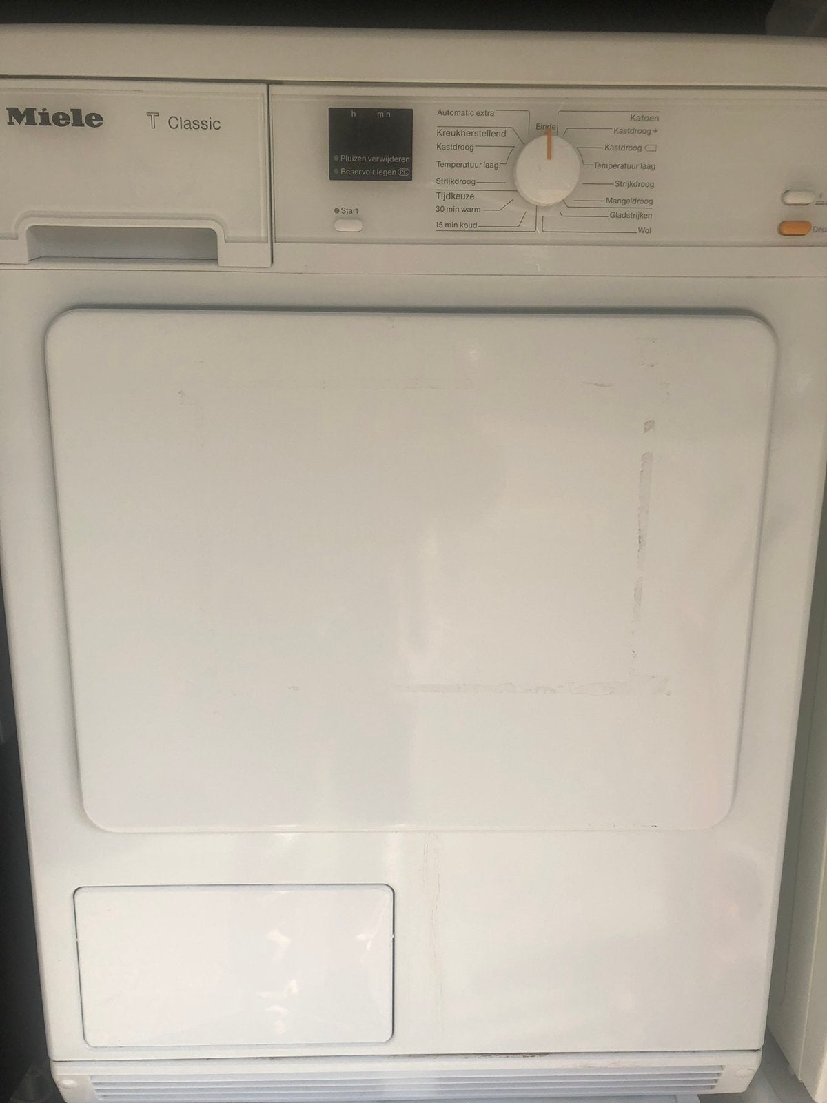 Miele wasdroger, Ophalen, 6 tot 8 kg, Gebruikt, Minder dan 85 cm