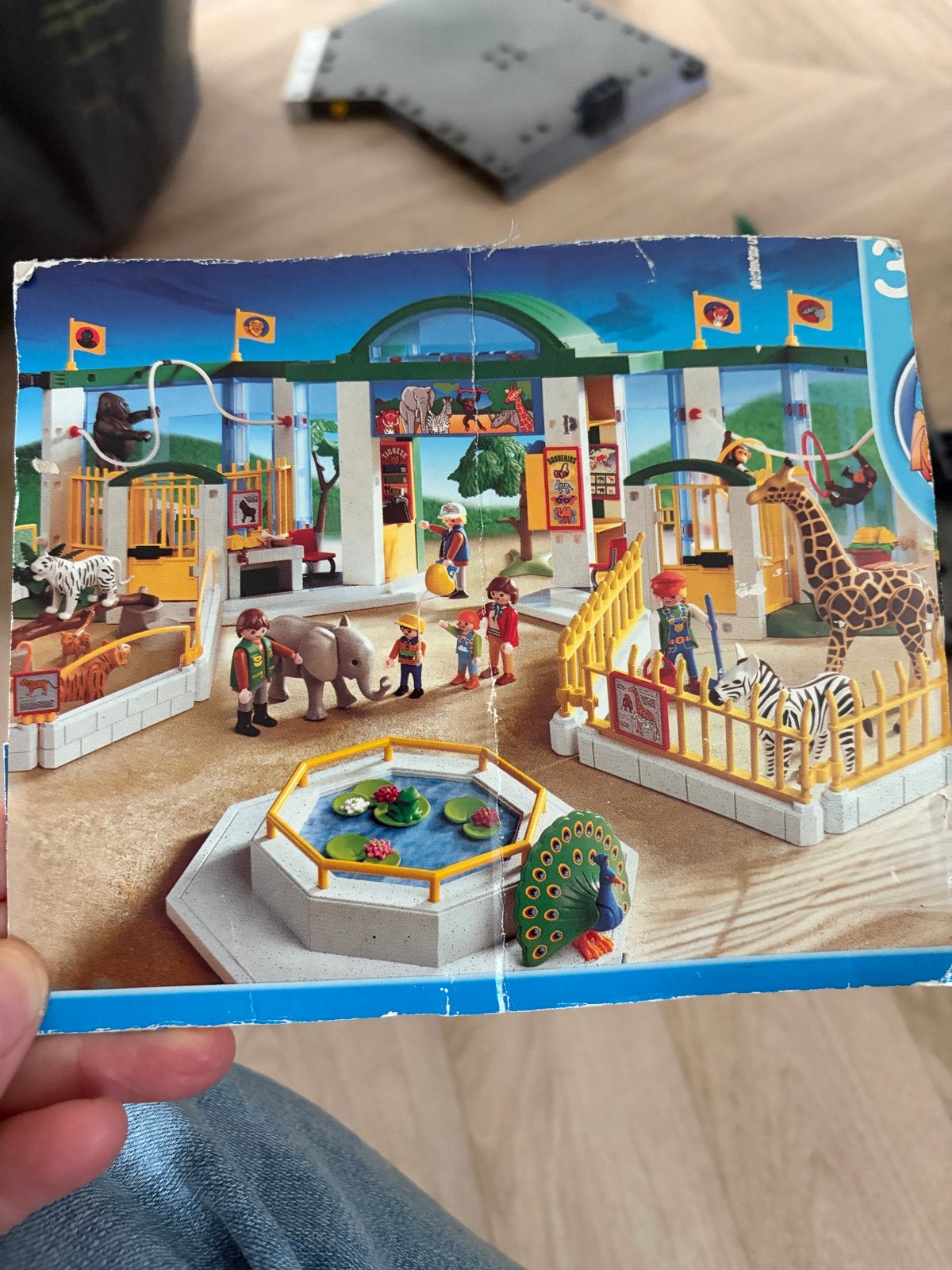 Playmobil Zoo/Dierentuin met diverse dieren en figuren, Wild life, Gebruikt, Complete set, Overige typen