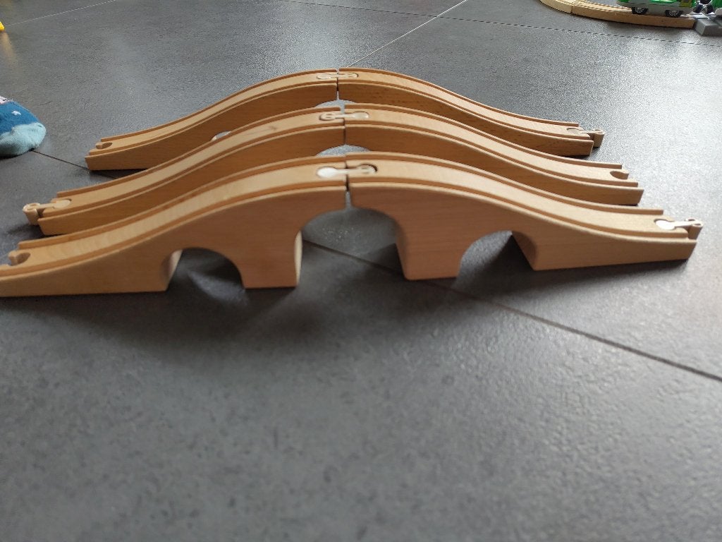 Houten spoorbrug, Kinderen en Baby's, Ophalen of Verzenden, Zo goed als nieuw, Overige typen