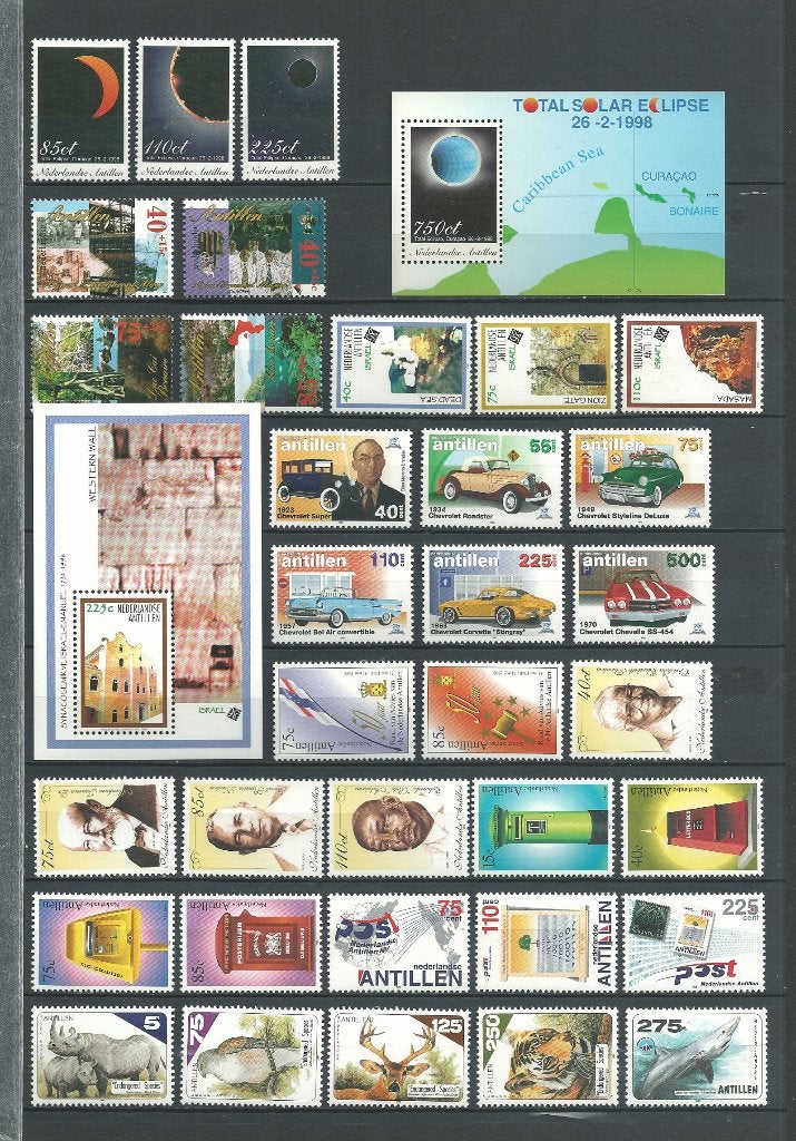 Nederlandse Antillen 1998, Complete jaargang, Postfris., Ophalen of Verzenden, Postfris