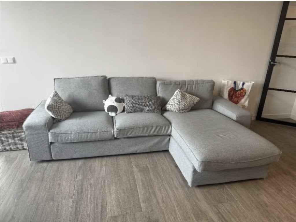Ikea Kivik Bank Tallmyra lichtgroen, Ophalen, Zo goed als nieuw, Stof