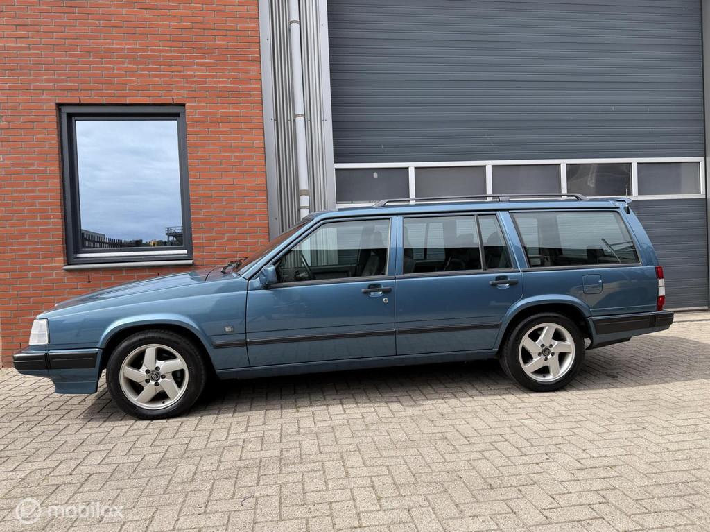 Volvo 940 2.3 LPT Estate - 03-1998 - Aqua Blue - leder -, Auto's, Euro 2, 4 cilinders, Blauw, Handgeschakeld