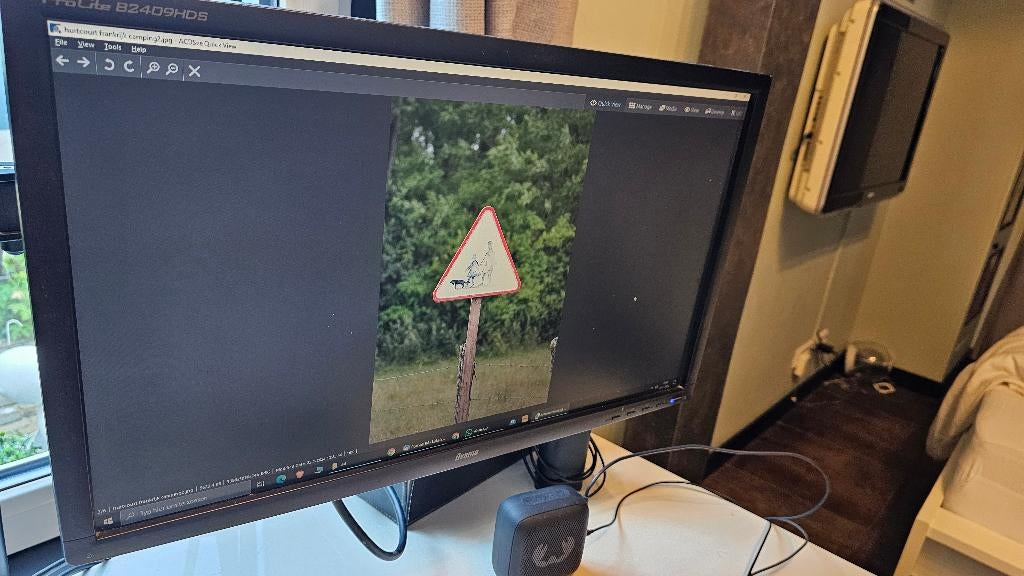 IIYAMA met hdmi aansluiting, Computers en Software, Monitoren, Gebruikt, 60 Hz of minder, HDMI, LED, Ophalen