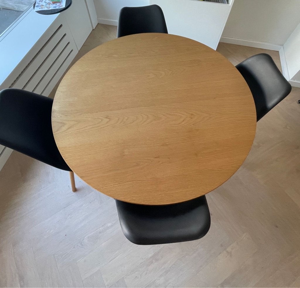 Tafel, Ophalen, Gebruikt, 100 tot 150 cm, Rond