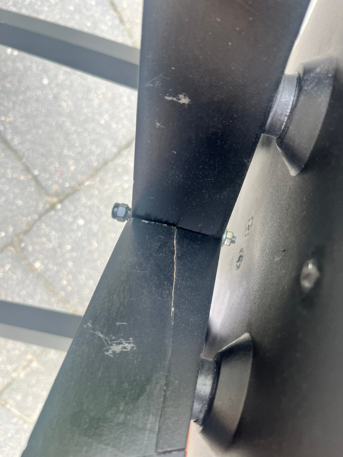 Kuip bureaustoel, Huis en Inrichting, Ophalen, Gebruikt, Zwart, Bureaustoel