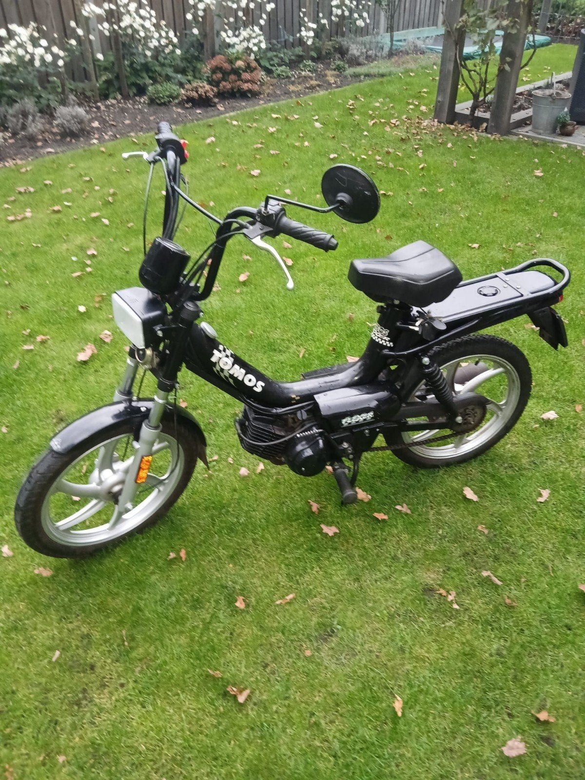 Tomos Flexer snorfiets - Zwart, in goede staat, Ophalen, Gebruikt, 50 cc, Flexer