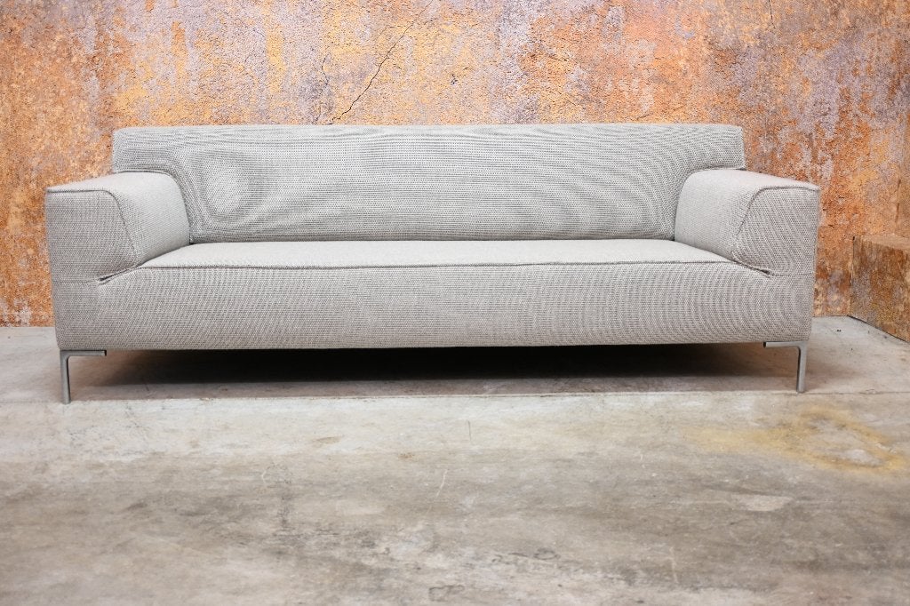 IZG Staat beigekleurige stoffen Design on Stock Bloq bank, Huis en Inrichting, Design on Stock, 75 tot 100 cm, Ophalen of Verzenden