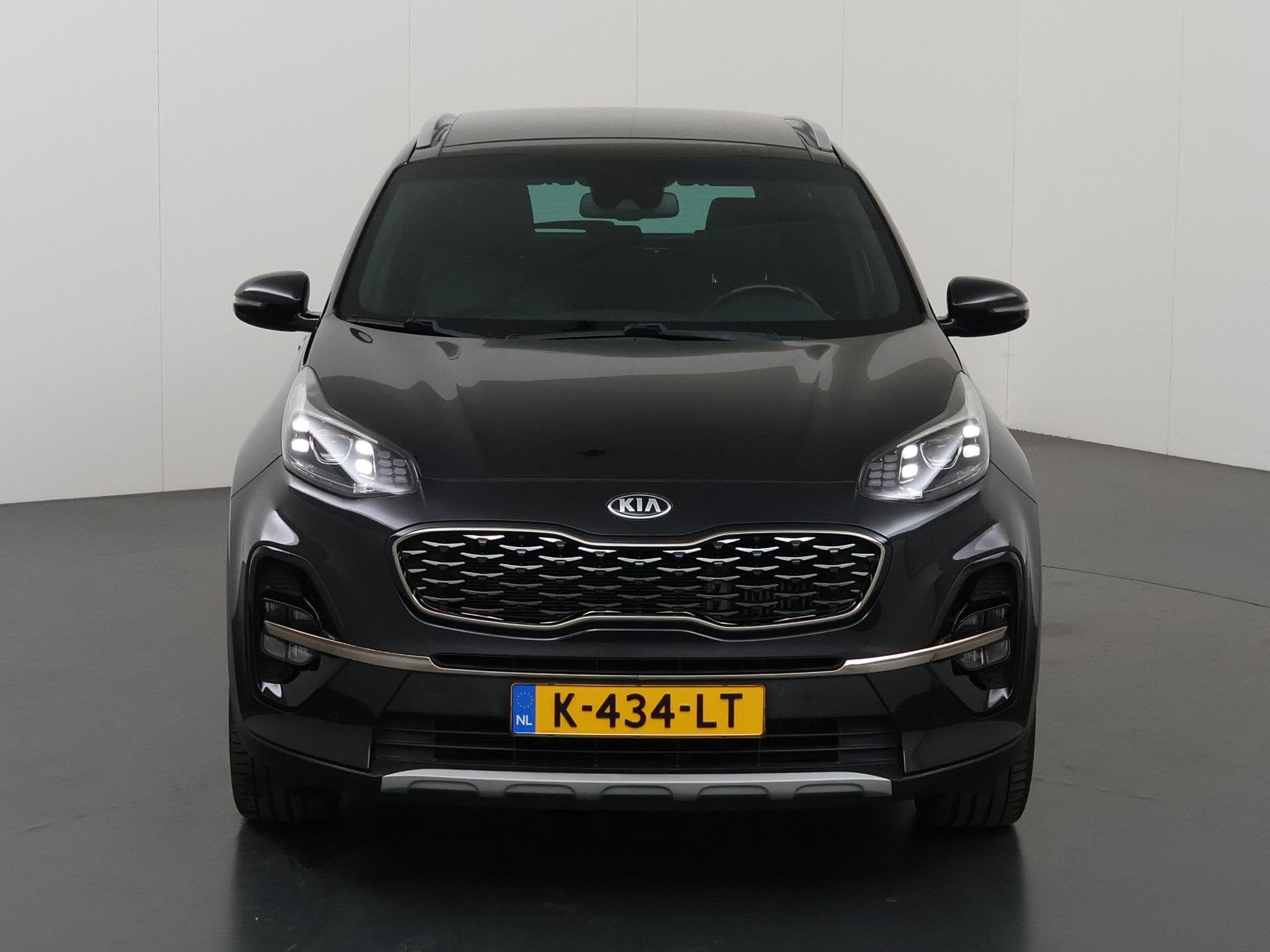 Kia Sportage 1.6 T-GDI GT-Line | Panoramadak | Navigatie | P, Auto's, Lane Keeping Assist, Gebruikt, 4 cilinders, Zwart