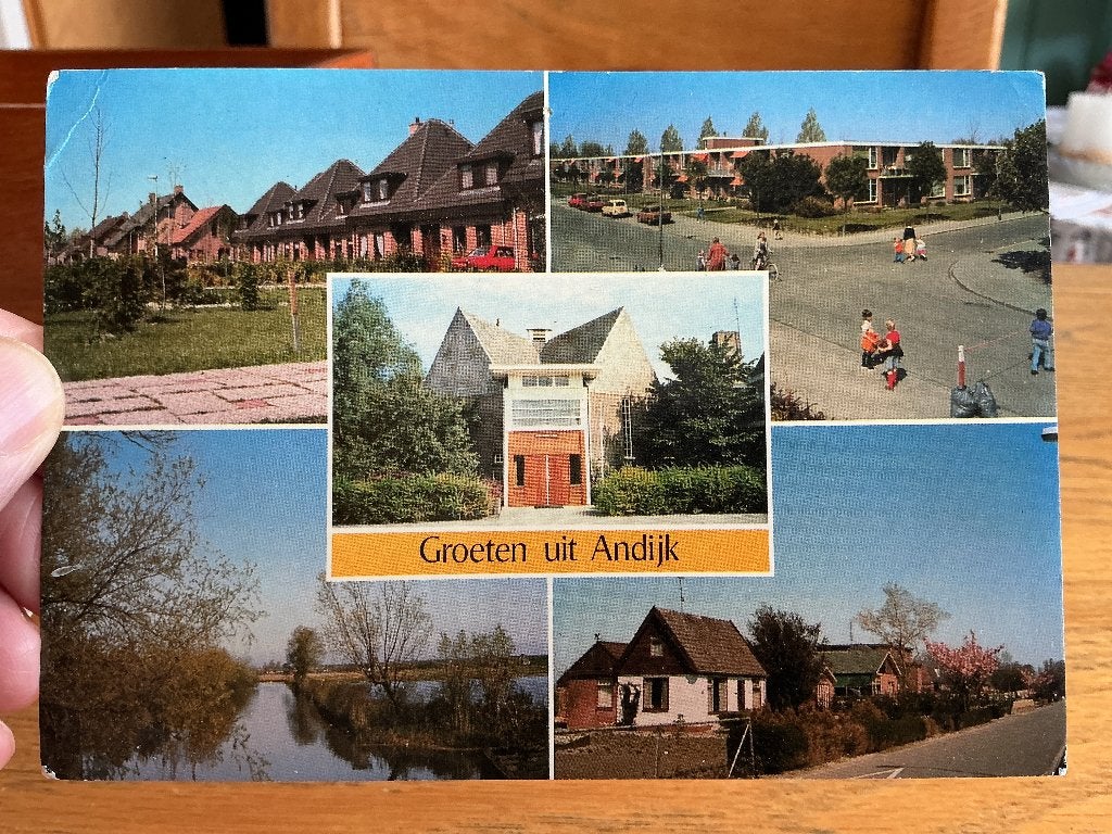 Andijk, Verzamelen, Verzenden, 1980 tot heden, Gelopen, Zuid-Holland