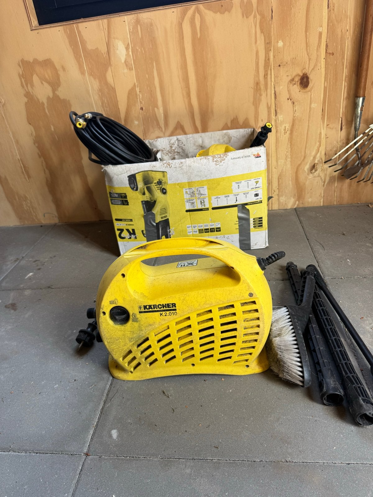 Kärcher hogedrukreiniger K2.010 met toebehoren (slang mist), Ophalen, Gebruikt, Elektrisch