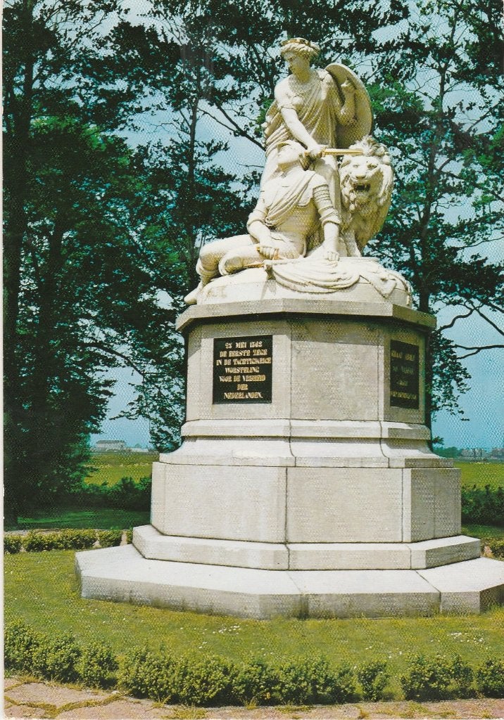 HEILIGERLEE Standbeeld Graaf Adolf, Verzenden, 1980 tot heden, Gelopen, Groningen