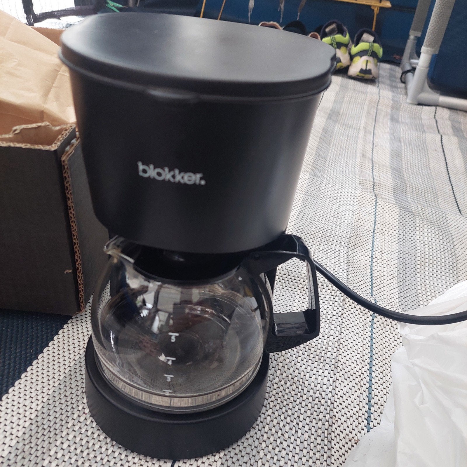 Blokker Koffiezetapparaat - Zo goed als nieuw, Witgoed en Apparatuur, Koffiezetapparaten, Ophalen, Koffiemachine, Gemalen koffie