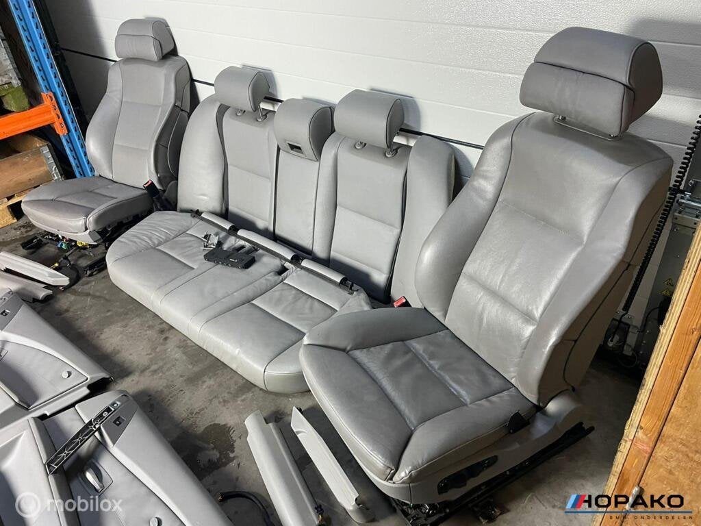 Lederen comfort interieur BMW 5 serie E60 grijs, Gebruikt, Einsteinlaan 5 rijswijk, Bmw, Ophalen of Verzenden